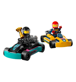 LEGO City Go-Karts and Race Drivers Toy Set 60400, 1 pack, 1104 Rupees