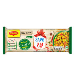 Maggi Veggie Masala Maggi Veg Masala Atta Noodles, 290 g, 104 Rupees