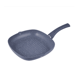 Wonderchef Granite Aluminium Non-Stick Grill Pan (1.8L, 24cm, Grey), 1 Piece, 1079 Rupees