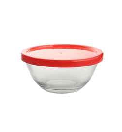 Glass ideas Glass Multi Utility Bowl (400ml, Multicolor), 1 Piece, 69 Rupees