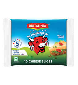 Britannia Laughing Cow Cheese Slices, 180 g, 116 Rupees