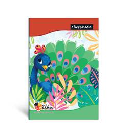 Classmate Single Line Soft Cover Notebook 172 Pages (Assorted), 1 Piece, 44 Rupees