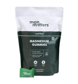 Man Matters Magnesium Glycinate Gummies |, 60 unit, 965 Rupees