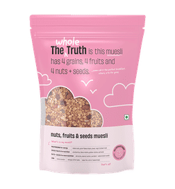 The Whole Truth Nuts, Fruits & Seeds Breakfast Muesli, 350 g, 311 Rupees