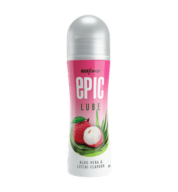 Manforce Epic Aloe Vera & Litchi Water-Based Lube | 60ml | Condom Compatible, 60 ml, 240 Rupees