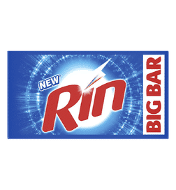 Rin Detergent Bar (250g x 4), 1 kg, 100 Rupees