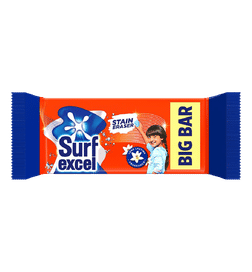 Surf Excel Detergent Bar, 250 g, 38 Rupees