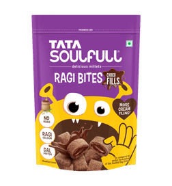 TATA Soulfull Ragi Bites Choco Fills, 500 g, 276 Rupees