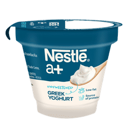 Nestle a+ Greek Yoghurt - Unsweetened & Low Fat, 90 g, 48 Rupees