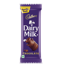 Cadbury Dairy Milk Chocolate Bar Family Pack, 112 g, 110 Rupees
