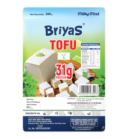 Milky Mist Briyas Tofu Soya Paneer, 200 g, 79 Rupees