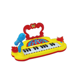 Kriiddaank Mickey Mouse Theme Junior Musician - Piano and Drum Sounds and Music Set for Early Childhood Learning of Kids, 1 Piece, 1213 Rupees
