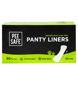 Pee Safe Aloe Vera Panty Liner XL 50N, 50 pieces, 189 Rupees
