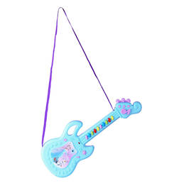Kriiddaank Frozen Theme Musical Guitar - Elsa & Anna Toy With Lights & Sound for Kids, 1 Piece, 440 Rupees