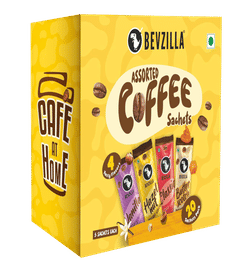 Bevzilla 20 Assorted Instant Coffee Powder Sachets, 40 g, 99 Rupees