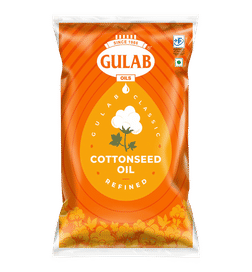 Gulab Refined Cotton Seed Oil, 870 g, 141 Rupees