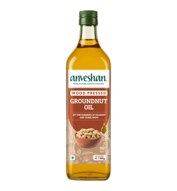 Anveshan Groundnut Oil (Wood Pressed), 1 ltr, 398 Rupees