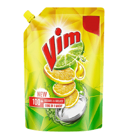 Vim Lemon Liquid Dishwash Gel, 900 ml, 190 Rupees