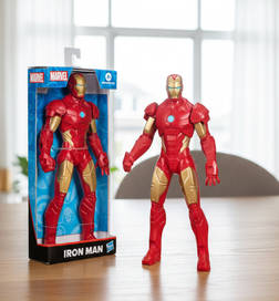 Hasbro Marvel Iron Man Awesome Friends 2 in 1 Mech Suit and vehicle G1474