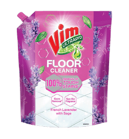 Vim Floor Cleaner Ultra Pro Lavendar pouch, 1.8 ltr, 226 Rupees