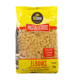Disano Elbow Pasta 100% Durum Wheat, 500 g, 87 Rupees