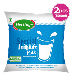 Heritage Special Milk, 500 ml x 2, 60 Rupees