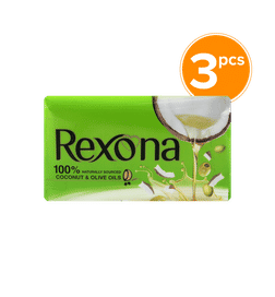 Rexona Coconut And Olive Oil Soap, 450 g, 160 Rupees