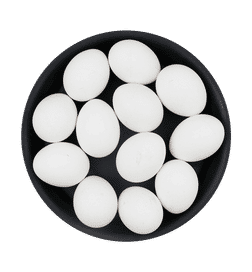 Fresh Eggs White eggs, 12 pieces, 93 Rupees