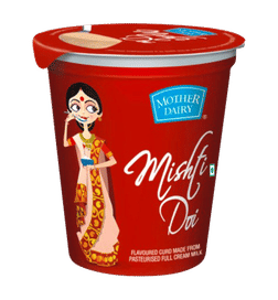 Mother Dairy Mishti Doi, 400 g, 75 Rupees