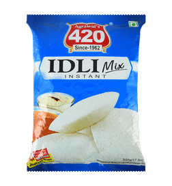 Agrawal's 420 Bites Agrawal's 420 Idli Instant Mix, 500 g, 89 Rupees