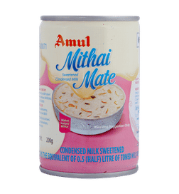 Amul Mithai Mate Sweetened Condensed Milk, 200 g, 68 Rupees