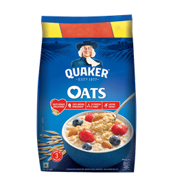 Bagrry's 100% Jumbo Rolled Oats - High in Fibre, Protein