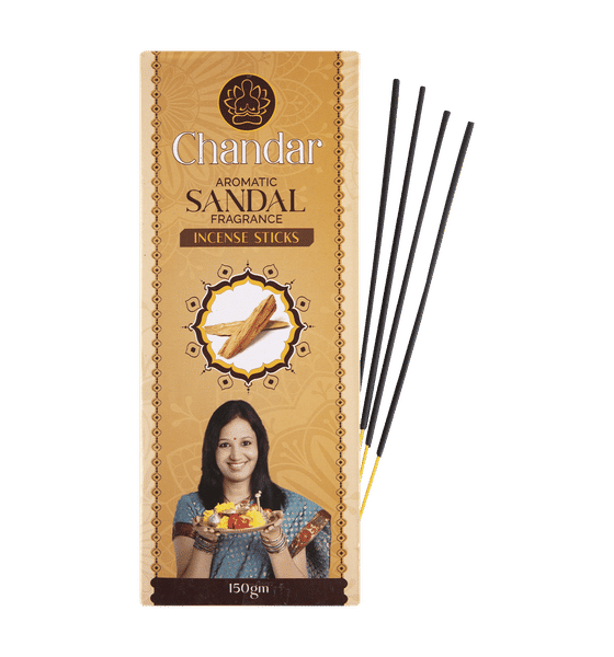 Buy Chandar Sandal Incense Sticks Online (150 g x 3) At Best Price