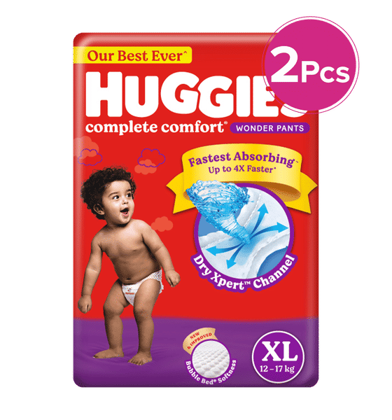 Buy Huggies Dry Pants Diapers - Extra Large Size Online at Best