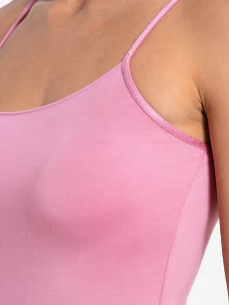 【SCULPTOR】Rose Camisole Raw Ice Buy Jockey 1805 Women Modal Stretch Camisole (Cashmere Rose) - XL