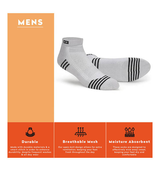 ACCFOD Women's Low Cut Athletic Ankle Socks - Pack