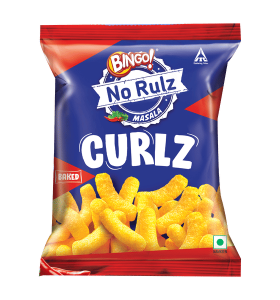 Buy Bingo No Rulz Masala Curlz Corn Puffs Online (80 g) At Best Price