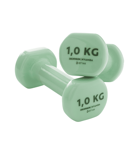 Buy Domyos By Decathlon Domyos By Decathlon Dumbbells 1 Kg Twin Pack 2 pieces Online At Rs. 999 Instant Delivery