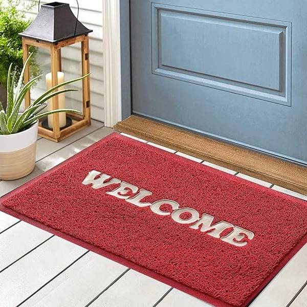 Buy Amro PVC Welcome Doormat (Antislip, Solid) Online (1 Piece) At