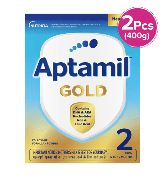 Buy Aptamil Gold Stage Follow Up Infant Formula Powder Bag-In