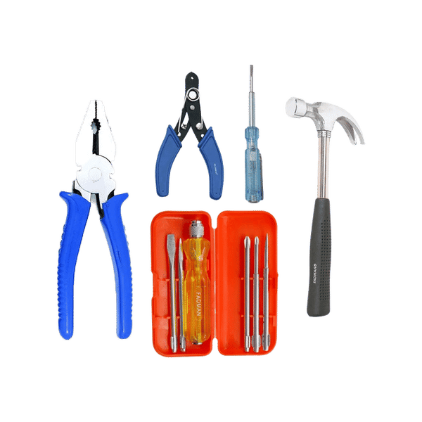 Buy Fadman Fadman Combo Kit Wire Cutter Tester Claw Hammer Screwdriver Box R Lineman Plier 1 pack Online At Rs. 629 Instant Delivery