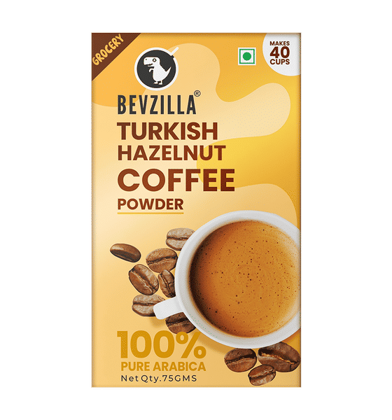 Coffee‼️ Buy Bevzilla Turkish Hazelnut Flavoured Coffee Online (75 g) At