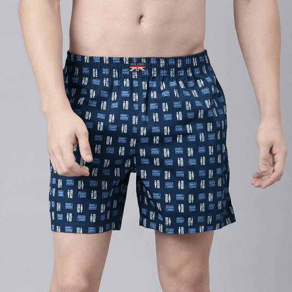 Buy Pepe Jeans Pepe Jeans Men s Printed Boxers Poseidon L 1 Large Online At Rs. 549 Instant Delivery