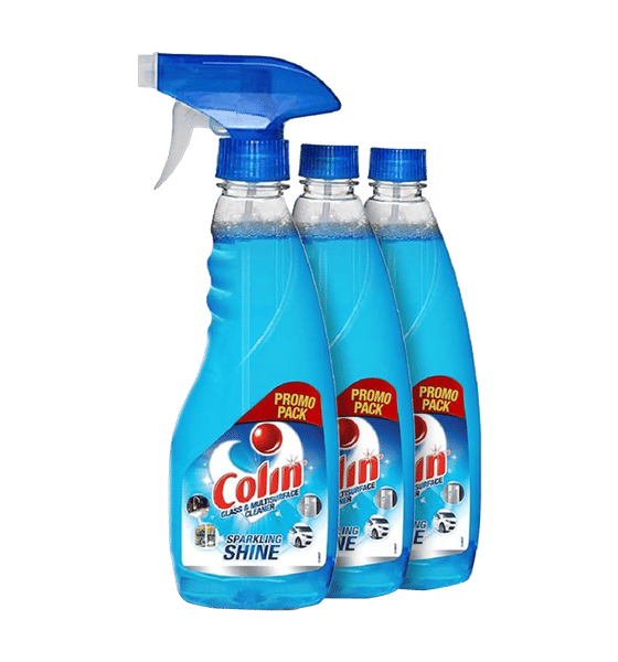 Buy Colin Sparkling Shine Glass Multisurface Cleaner pack of 3 Online 1.5 L At Best Price