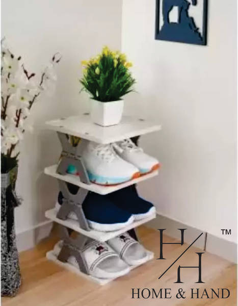 Buy H H H H Shoes Rack 4 Layer 1 Piece Online At Rs. 1330 Instant Delivery
