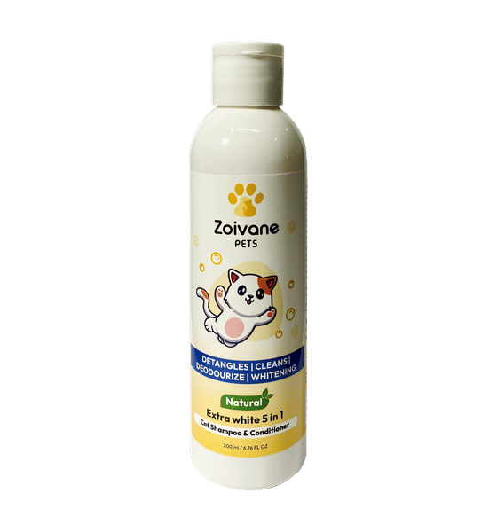 Extra White Shampoo For White Cats Zoivane Extra White In Dog
