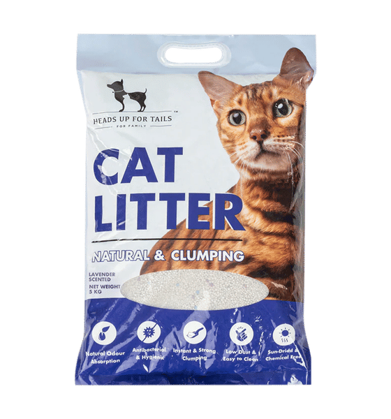 Buy Heads Up For Tails HUFT Natural Clumping Cat Litter Lavender 5 kg Online At Rs. 599 Instant Delivery