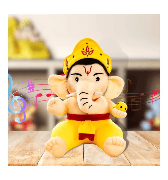 Buy Siddhaye Enterprises Panda s Box Mantra Chanting Baby Ganesha Musical Soft Plush Toy 1 Piece Online At Rs. 1499 Instant Delivery