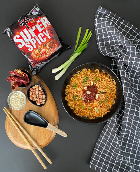 Buy Nongshim Shin Red Super Spicy Noodles Online 3 pieces At Best Price