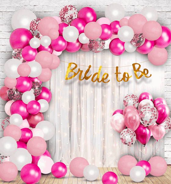 Buy Party Propz Party Propz 63 Pcs Bride To Be Decoration Kit For Bachelorette Party Combo 1 pack Online At Rs. 999 Instant Delivery